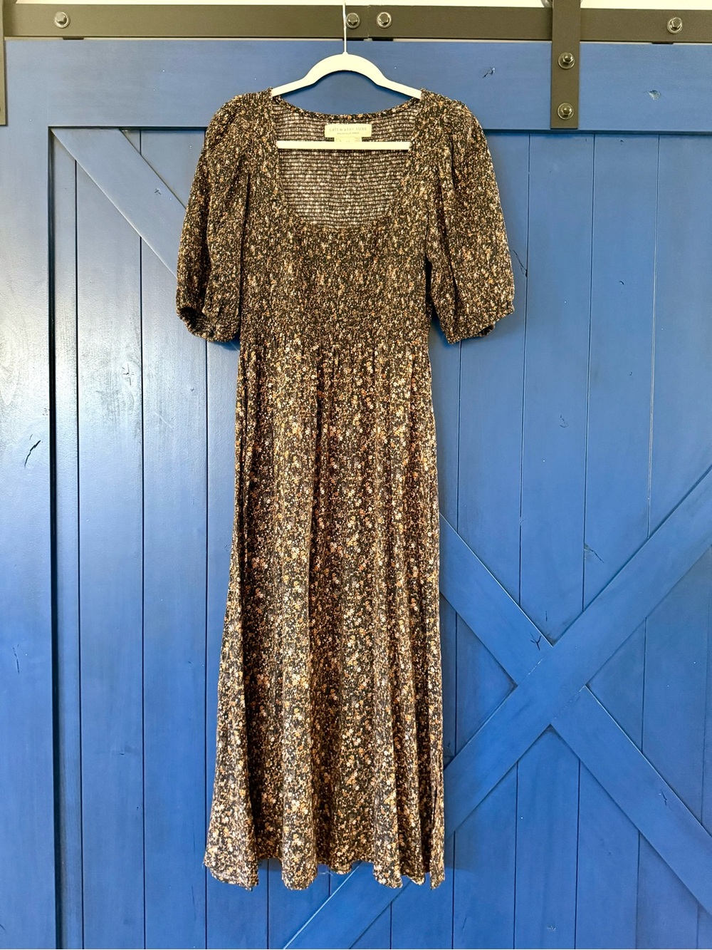 Salt Water Luxe: Smocked Midi Dress